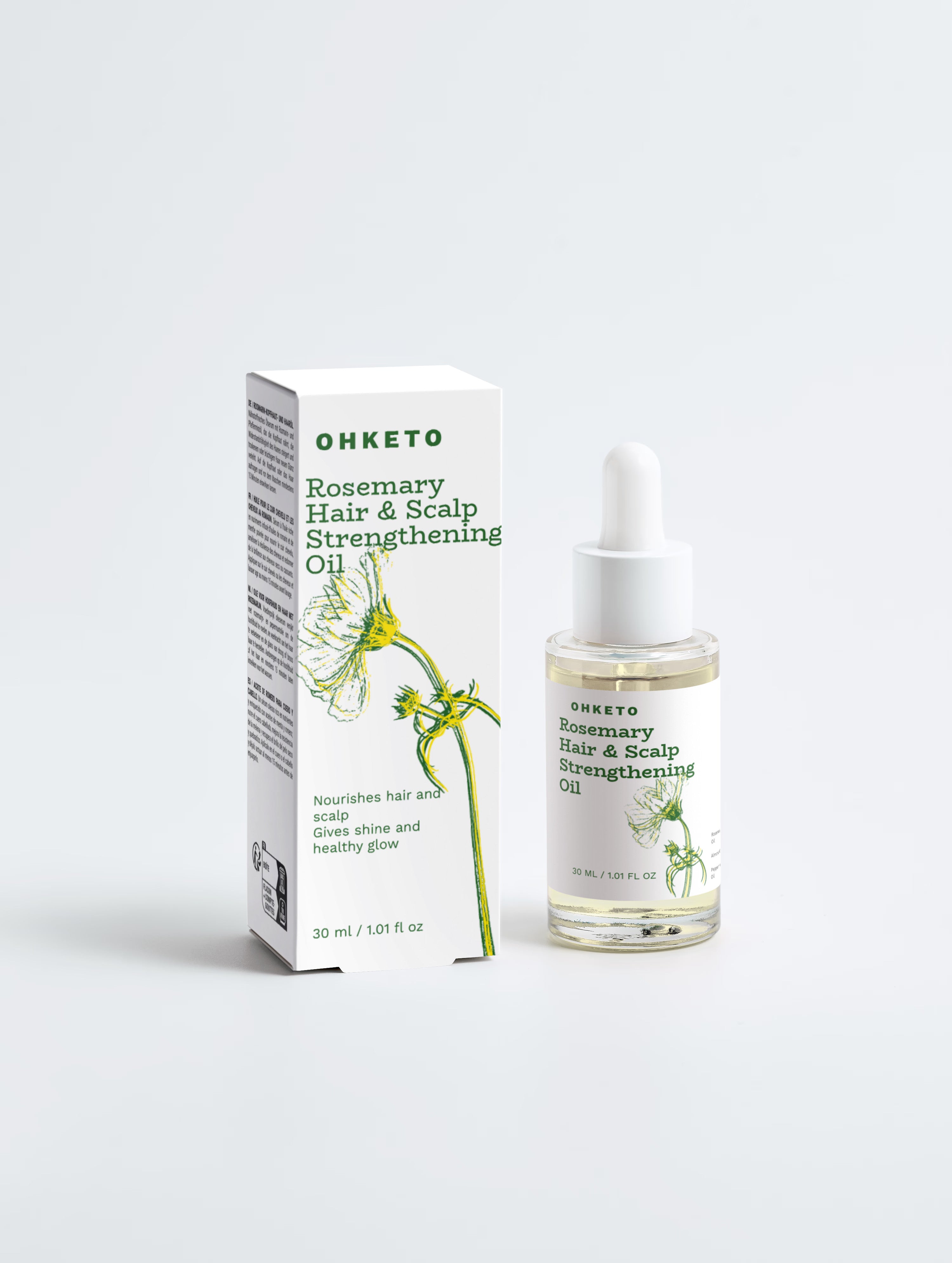 Rosemary Hair & Scalp Strengthening Oil