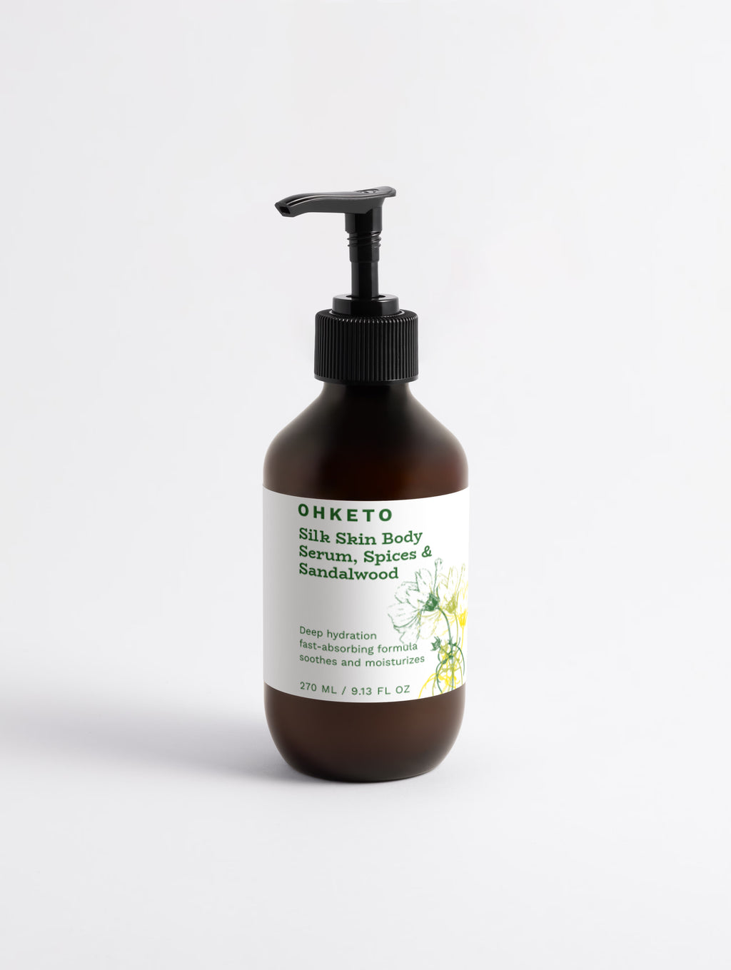 Silk Skin Body Serum, Spices & Sandalwood