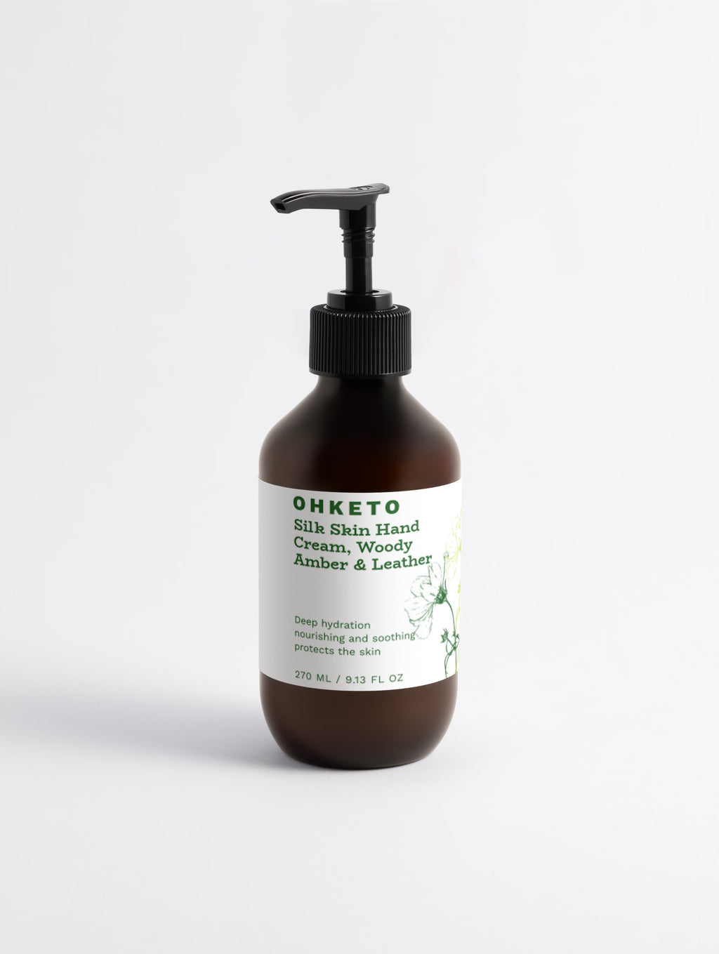 Silk Skin Hand Cream, Woody Amber & Leather