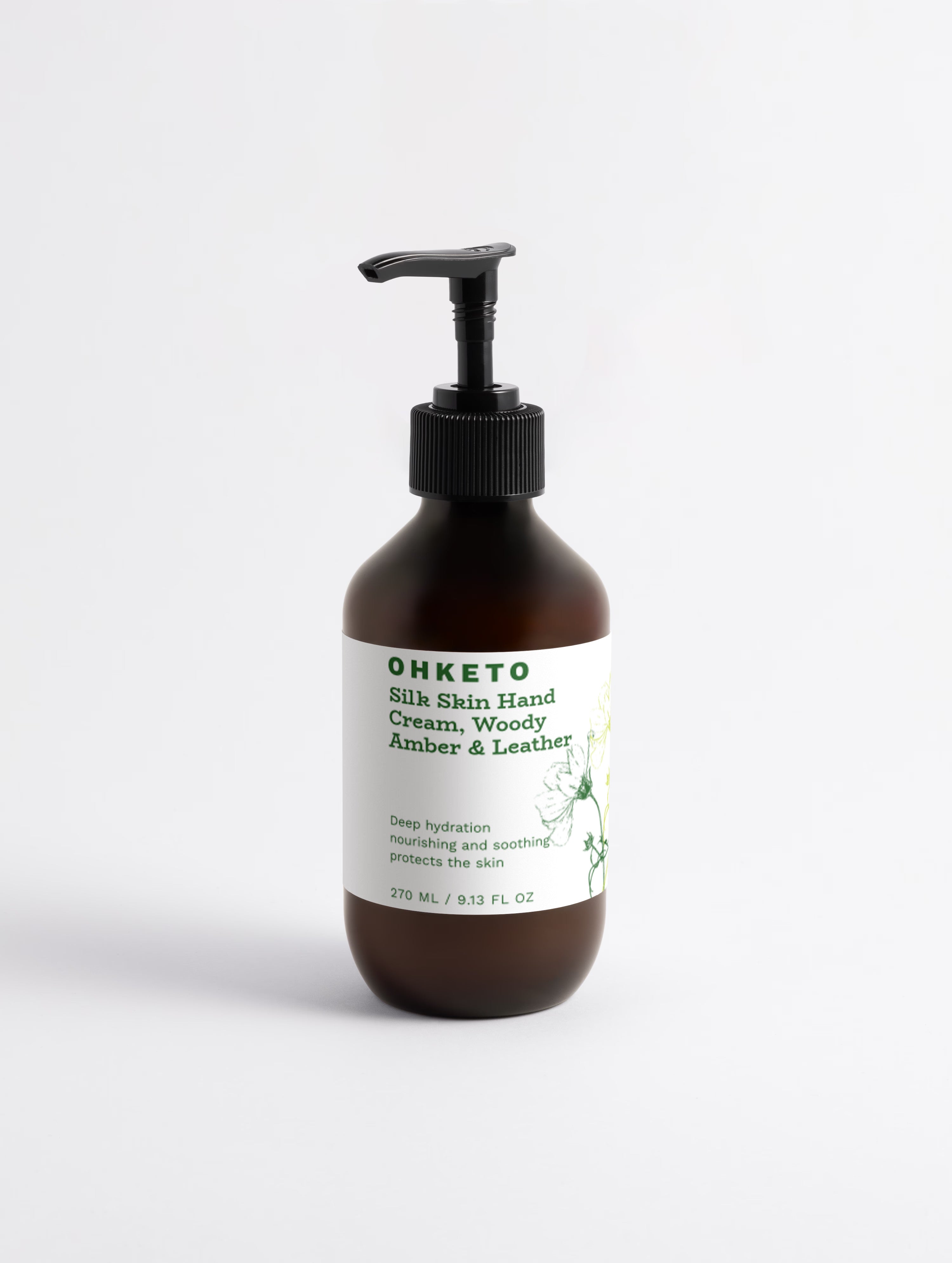 Silk Skin Hand Cream, Woody Amber & Leather