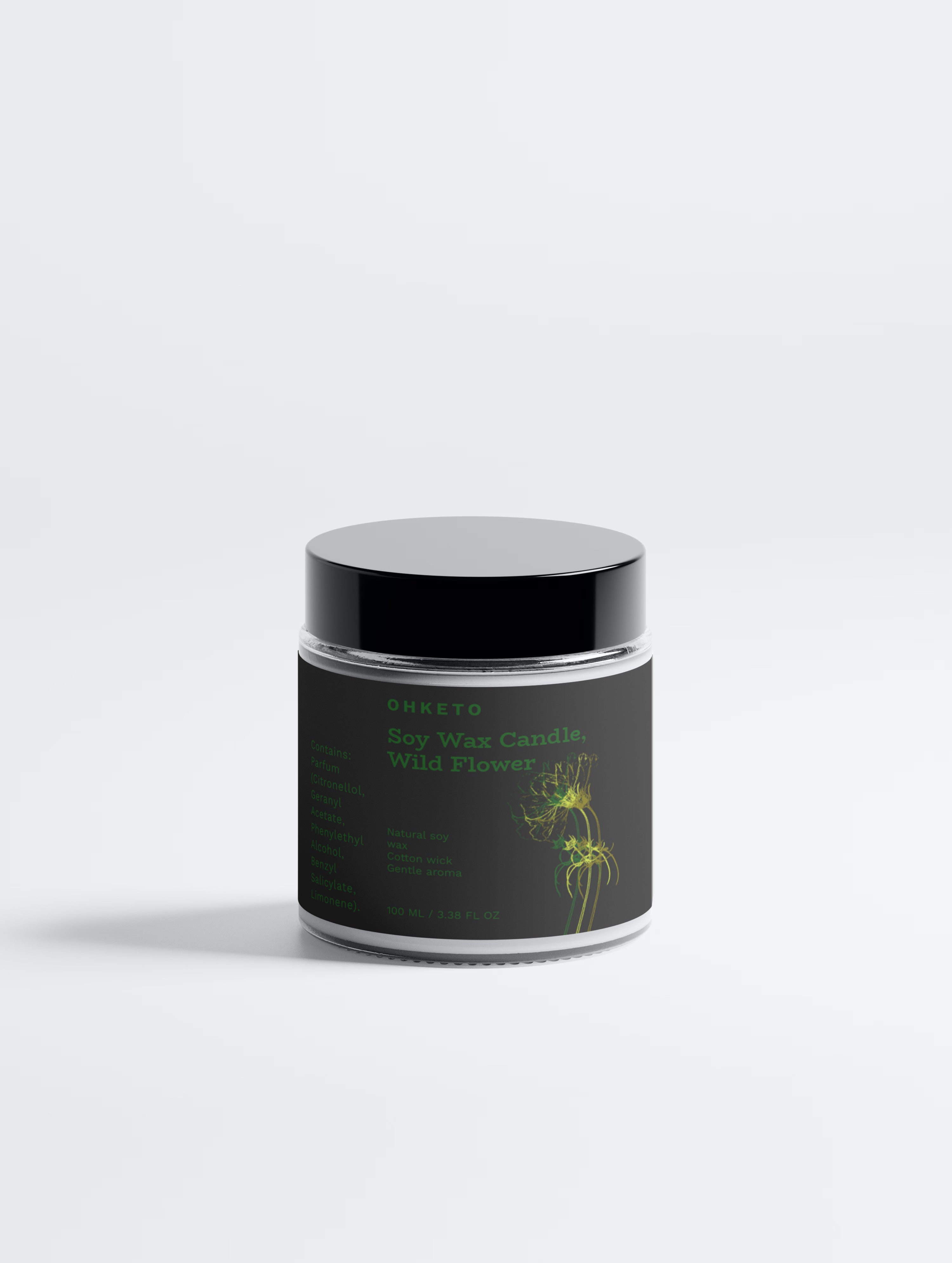 Soy Wax Candle, Wild Flower