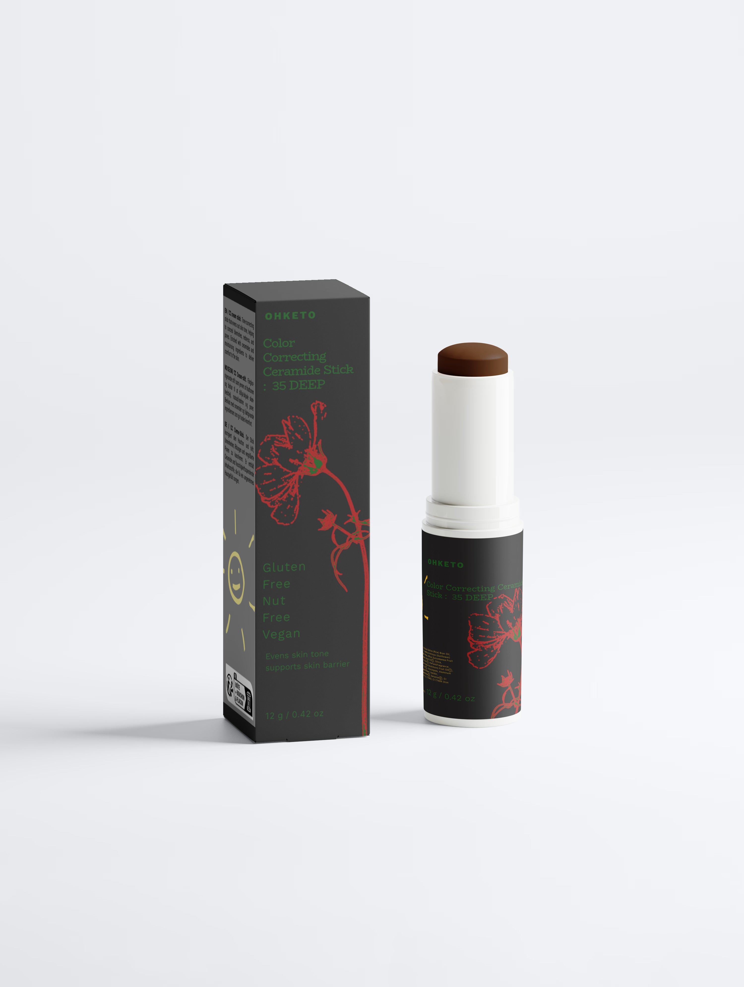 Color Correcting Ceramide Stick :  35 DEEP