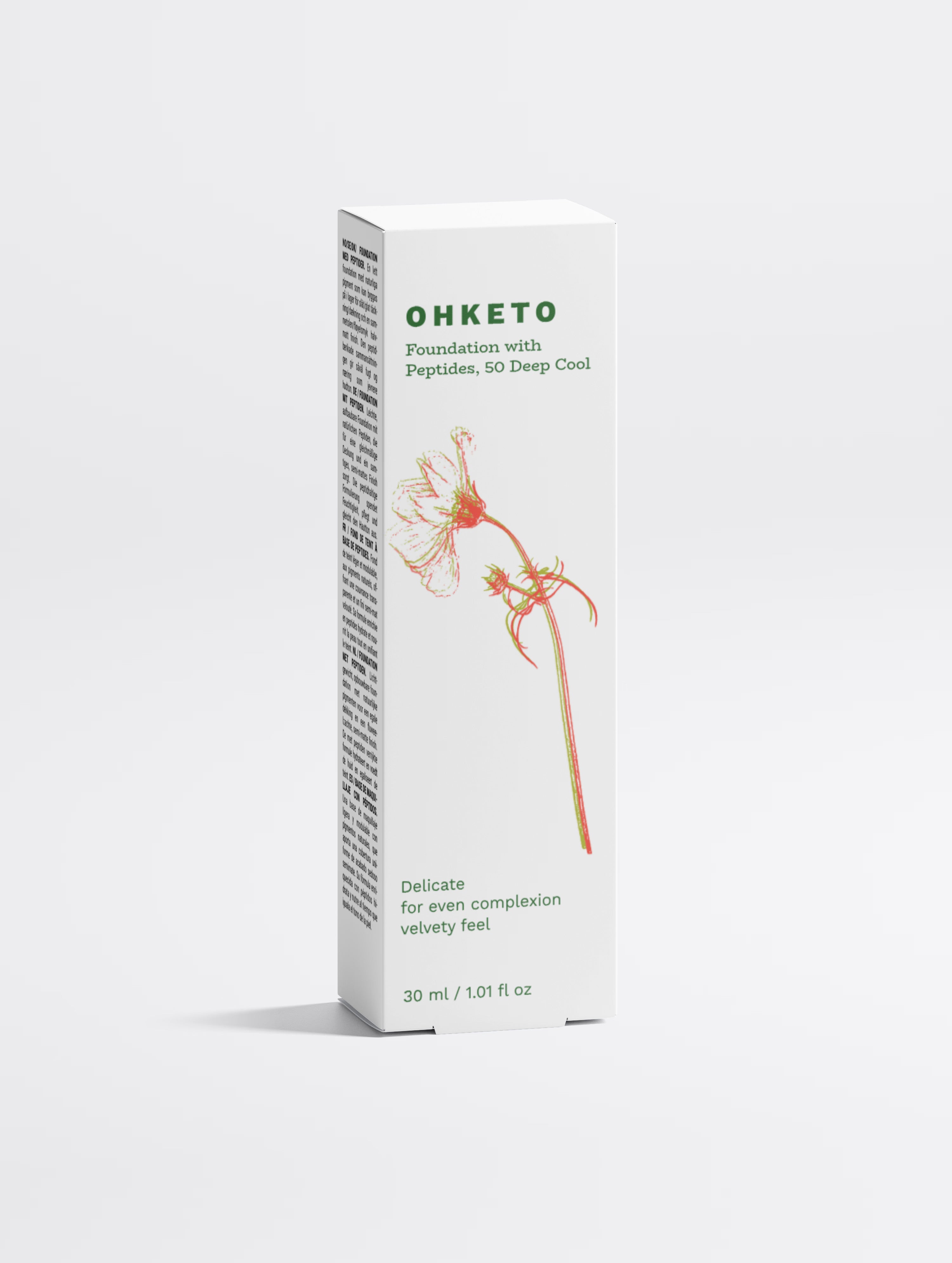 Foundation with Peptides, 50 Deep Cool