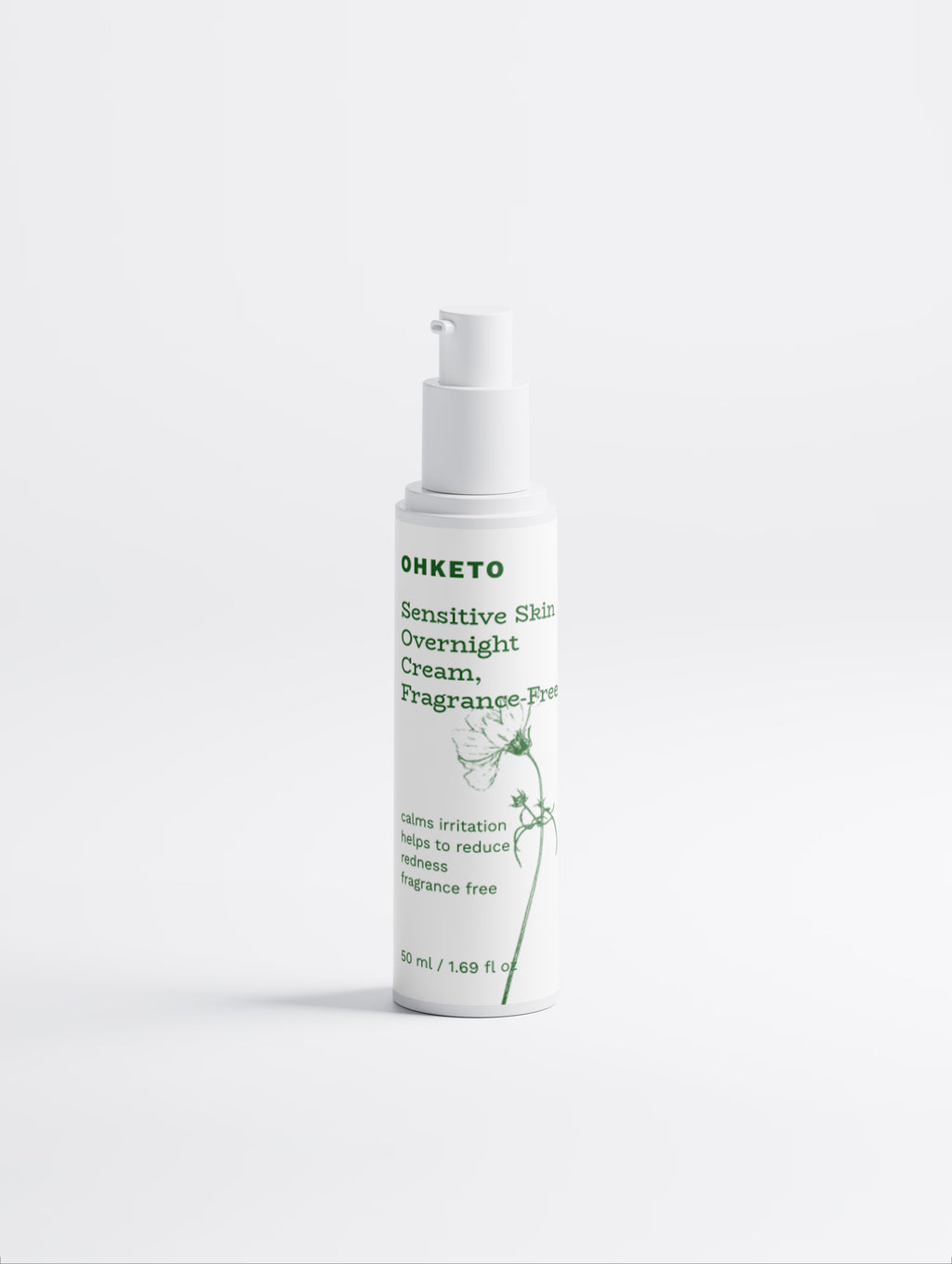 Sensitive Skin Overnight Cream, Fragrance-Free