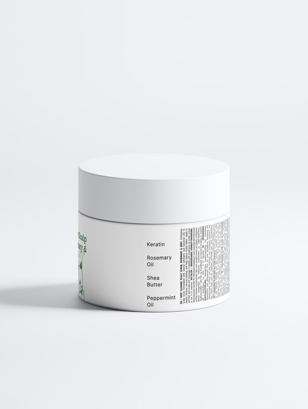 Deep Cleanse Scalp Scrub, Rosemary & Mint