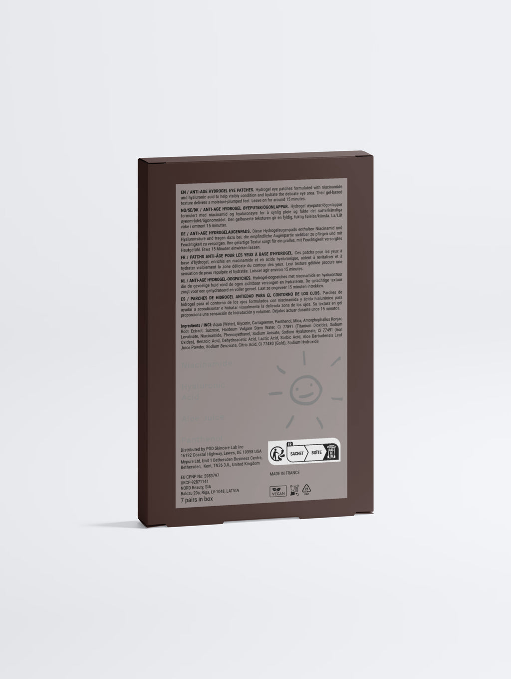 Anti-Age Hydrogel Eye Patches