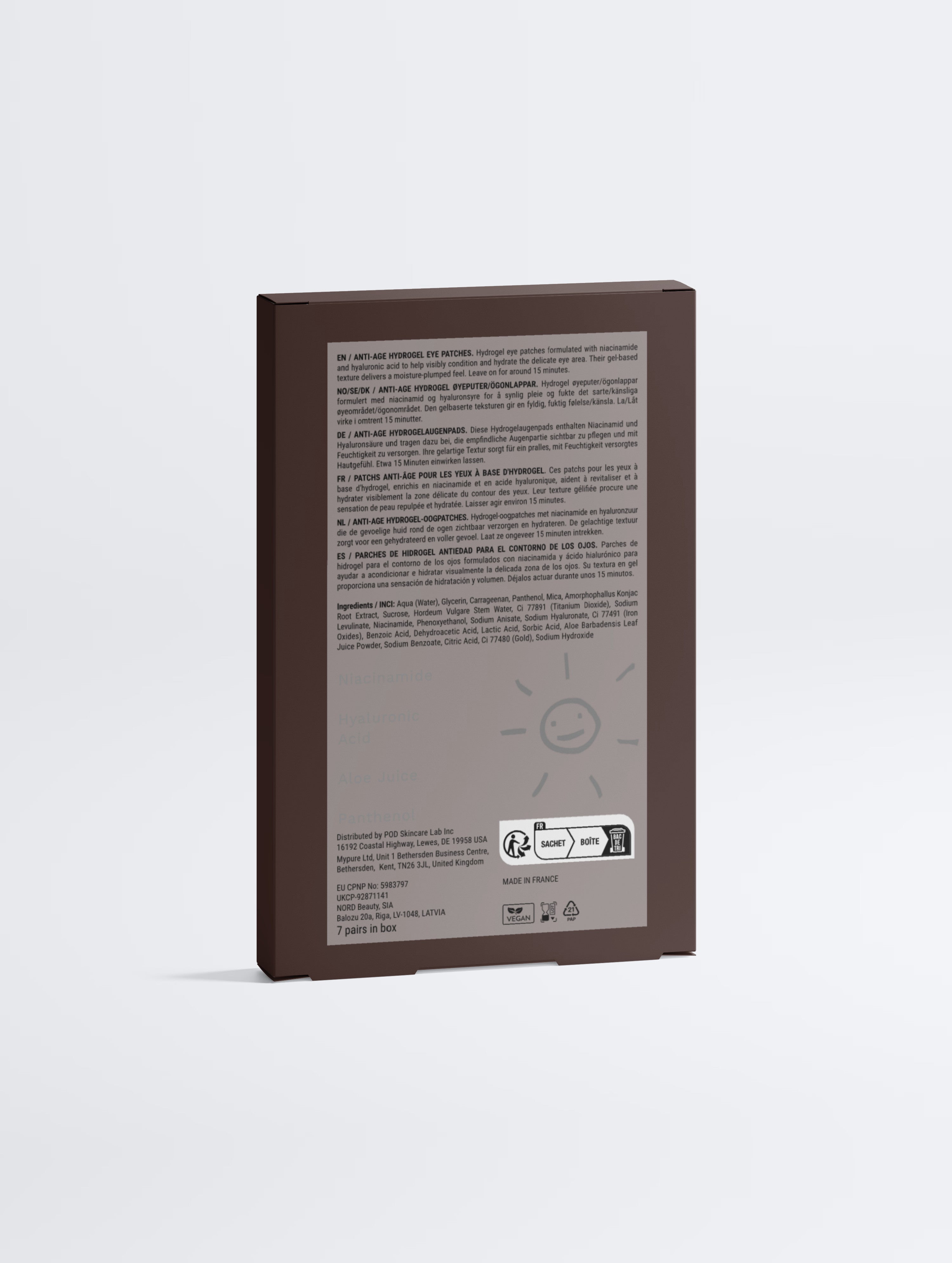 Anti-Age Hydrogel Eye Patches