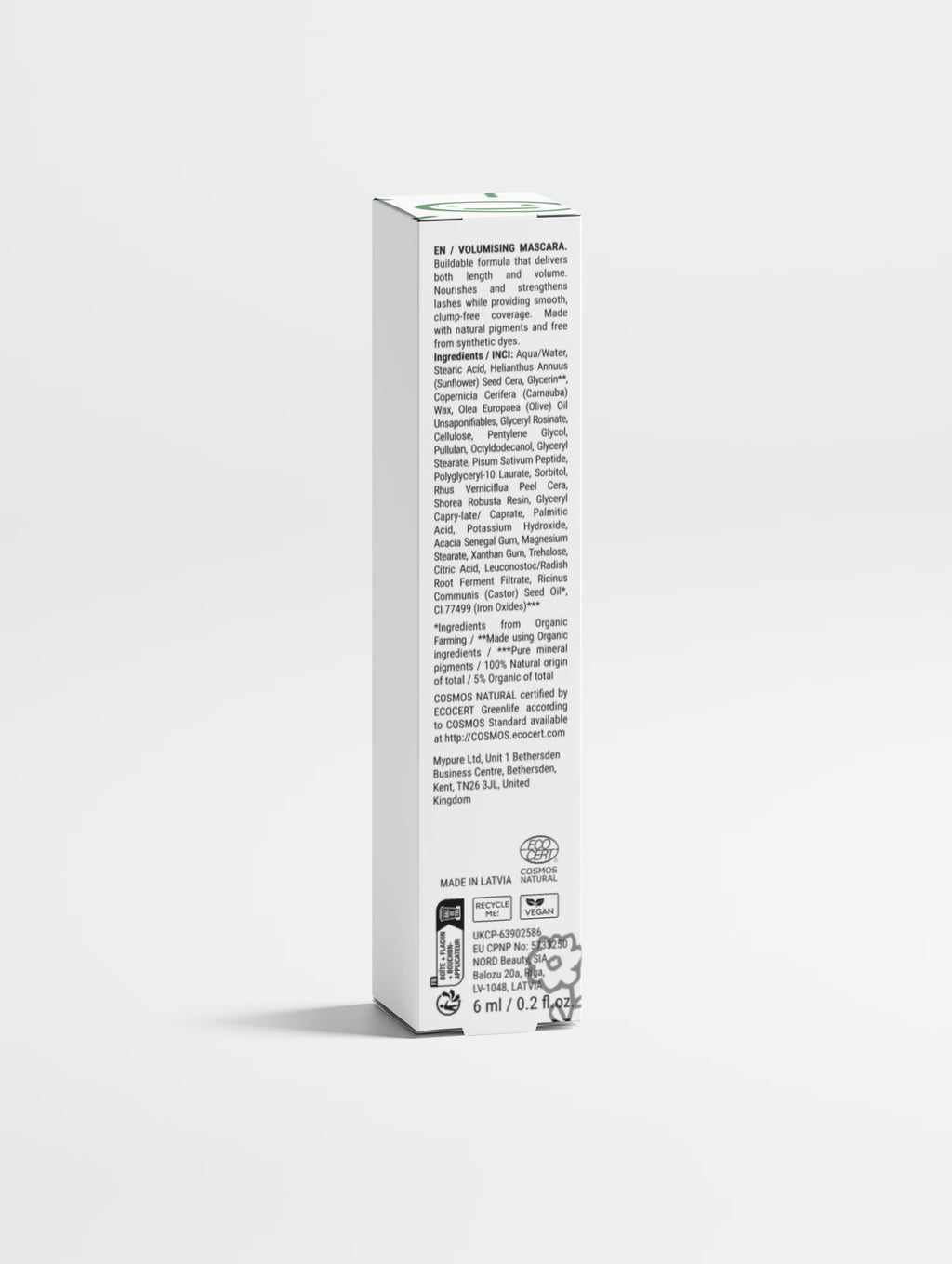 Lengthening & Volumising Mascara